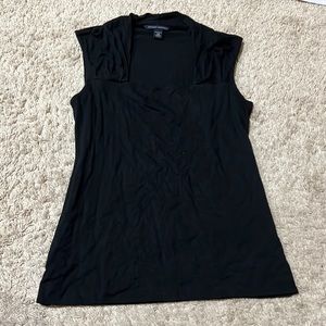 Banana Republic square collar sleeveless